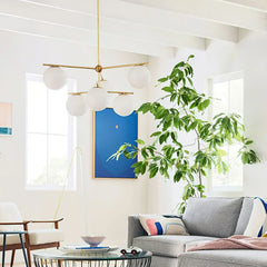 Sphere & Stem Chandelier - YhLamps