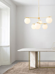 Sphere & Stem Chandelier - YhLamps