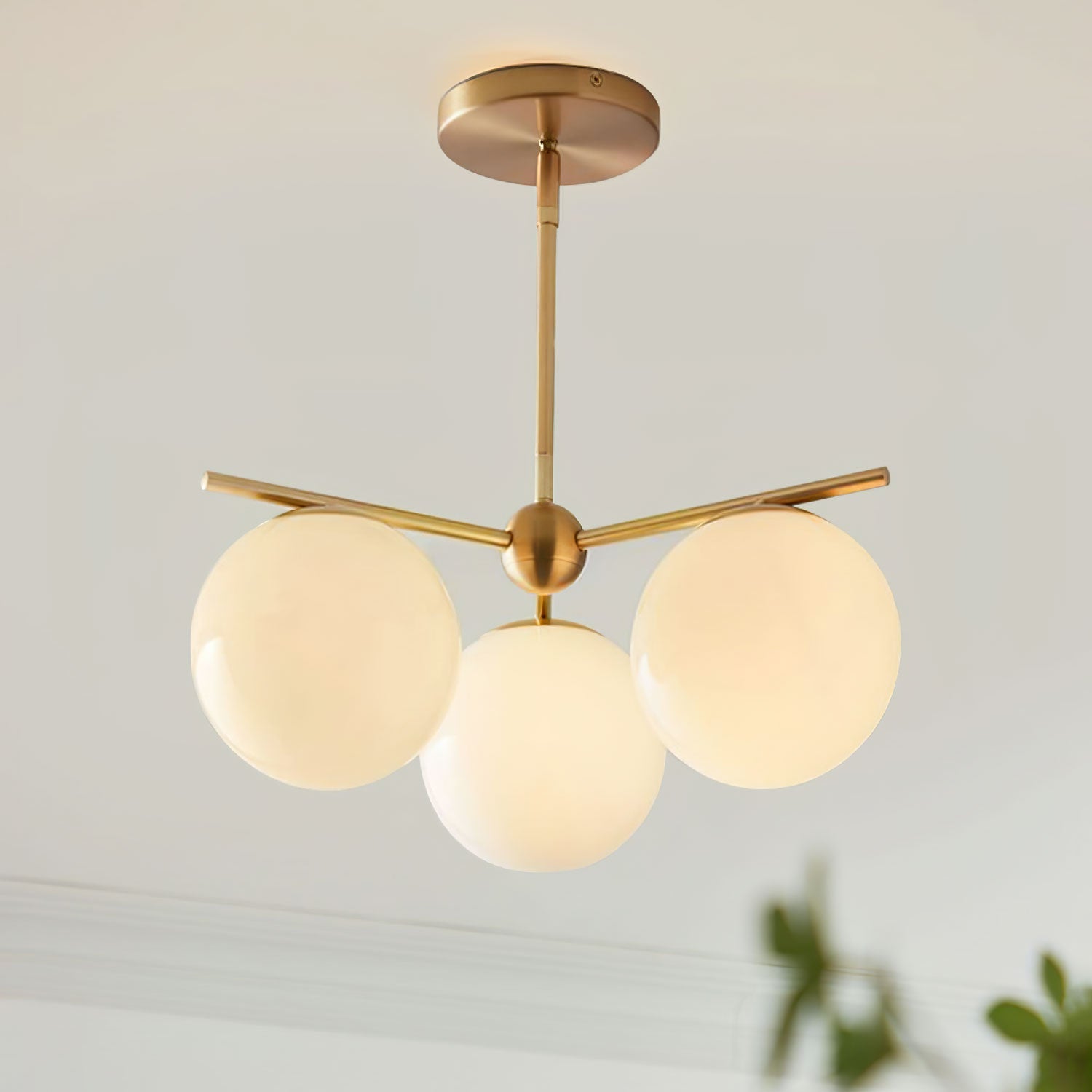 Sphere & Stem Chandelier - YhLamps
