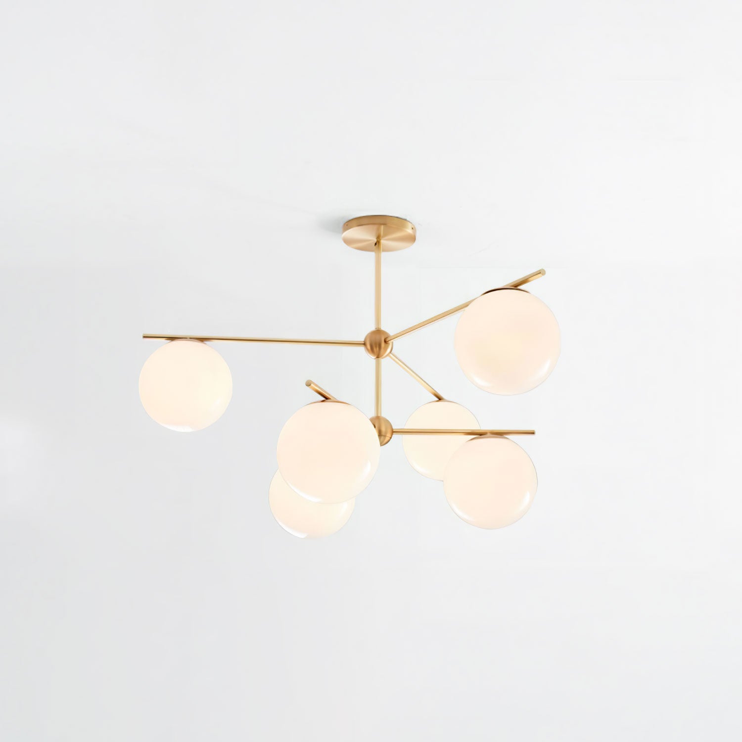 Sphere & Stem Chandelier - YhLamps