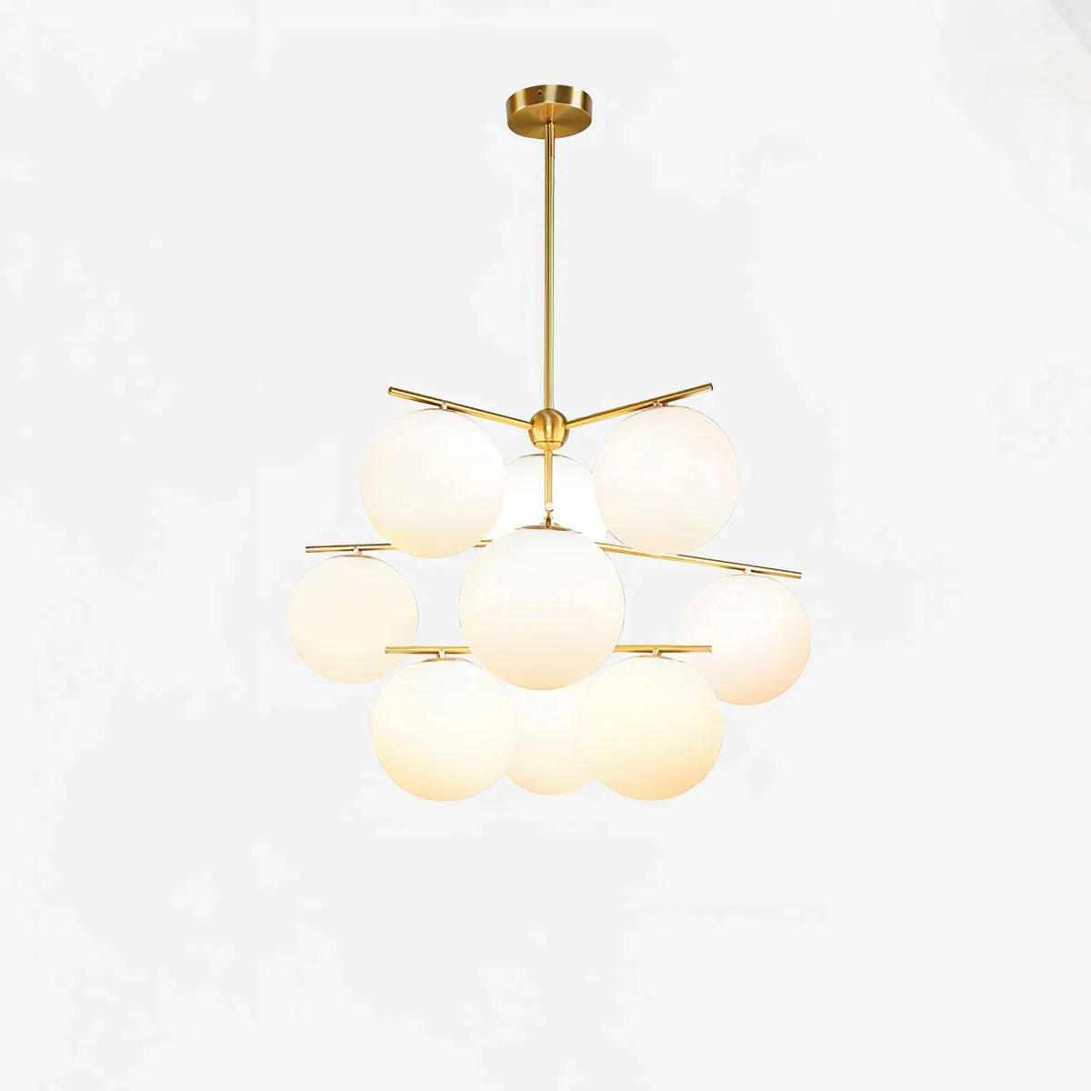 Sphere & Stem Chandelier - YhLamps