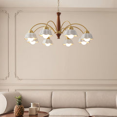 Swedish Modern Brass Chandelier - YhLamps