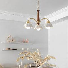 Swedish Modern Brass Chandelier - YhLamps