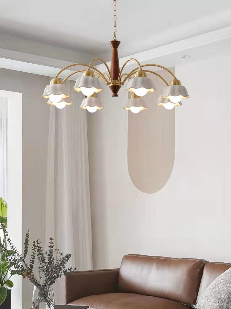 Swedish Modern Brass Chandelier - YhLamps