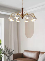 Swedish Modern Brass Chandelier - YhLamps