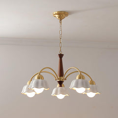 Swedish Modern Brass Chandelier - YhLamps