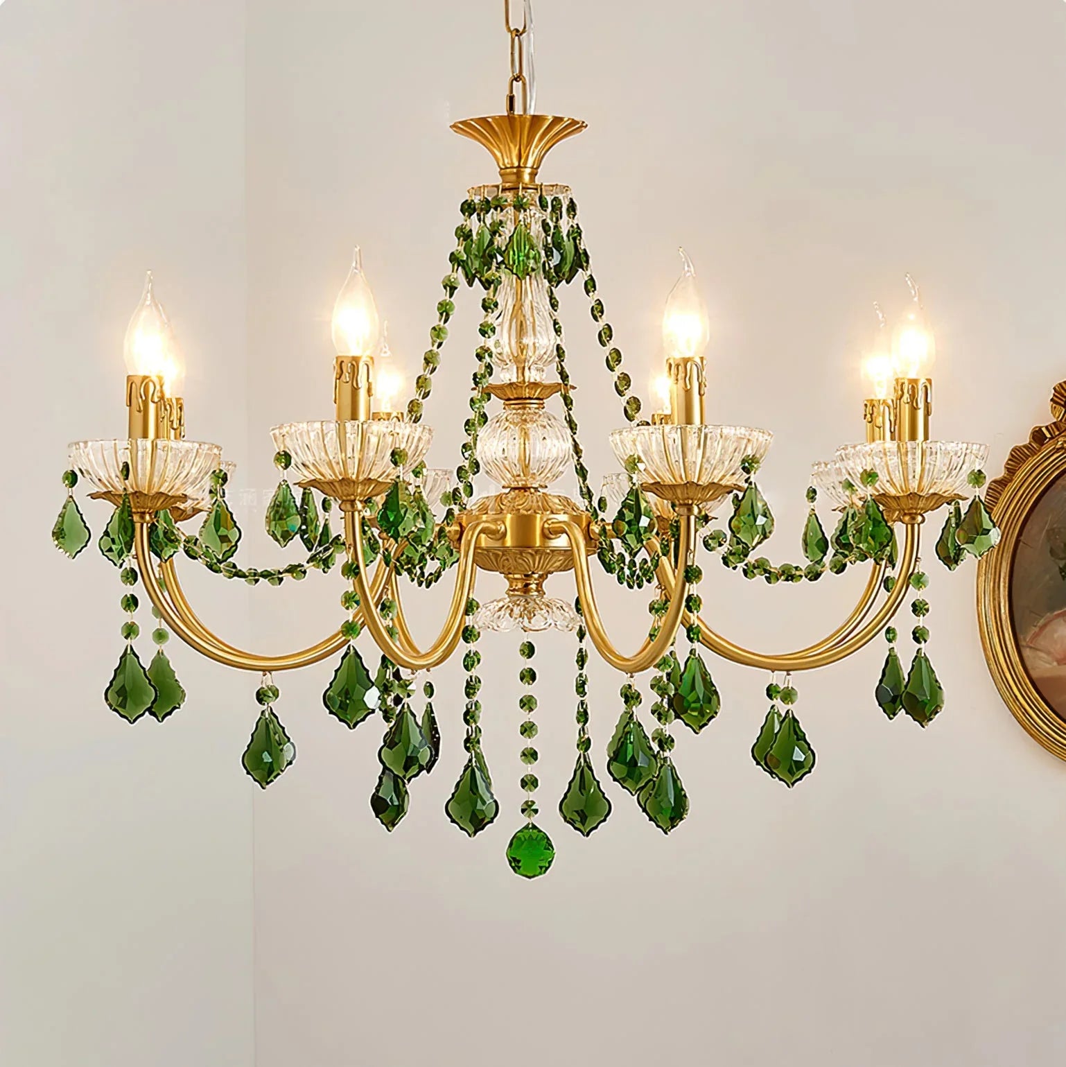 Magdalena Brass Chandelier - YhLamps
