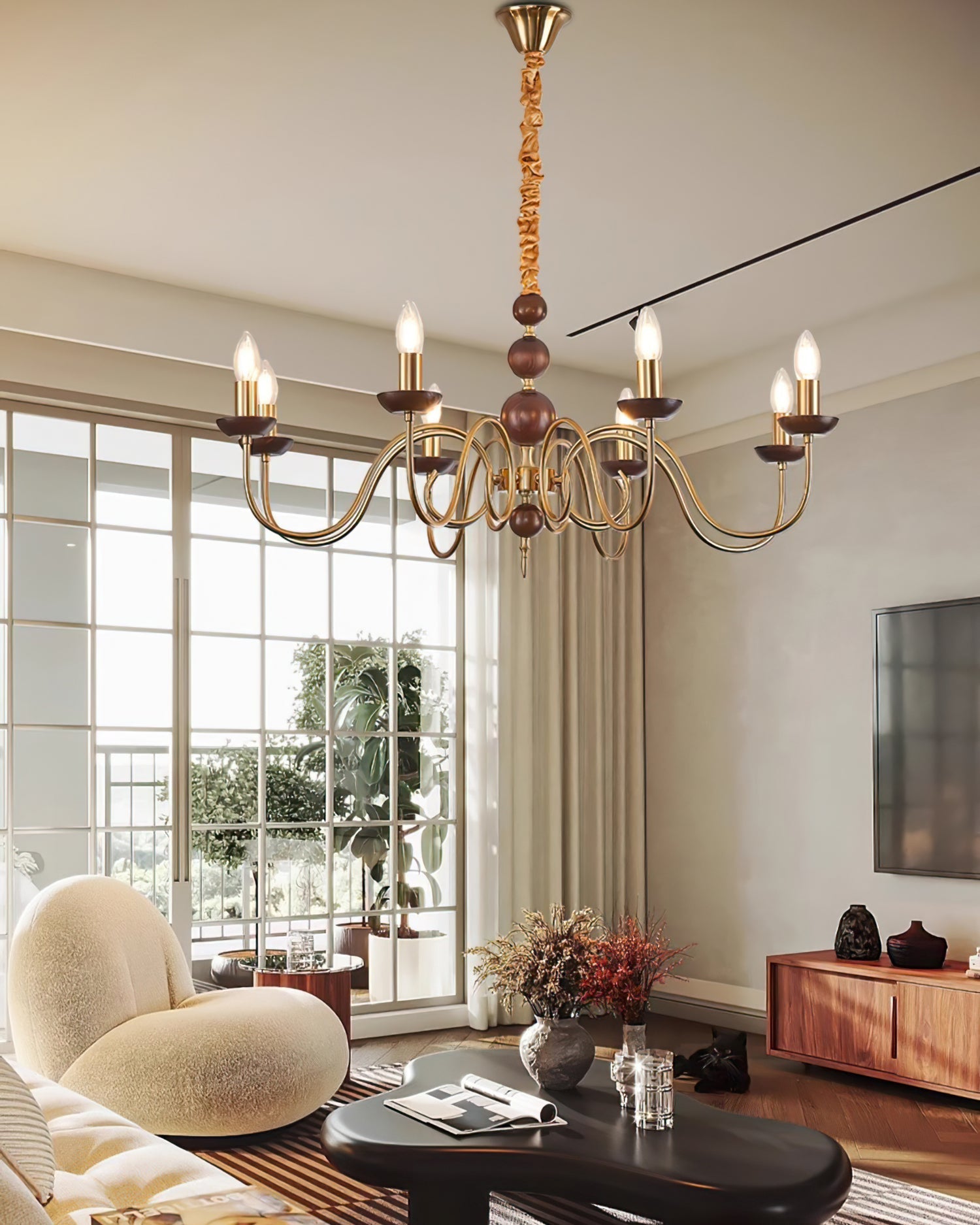 Plumette Chandelier - YhLamps