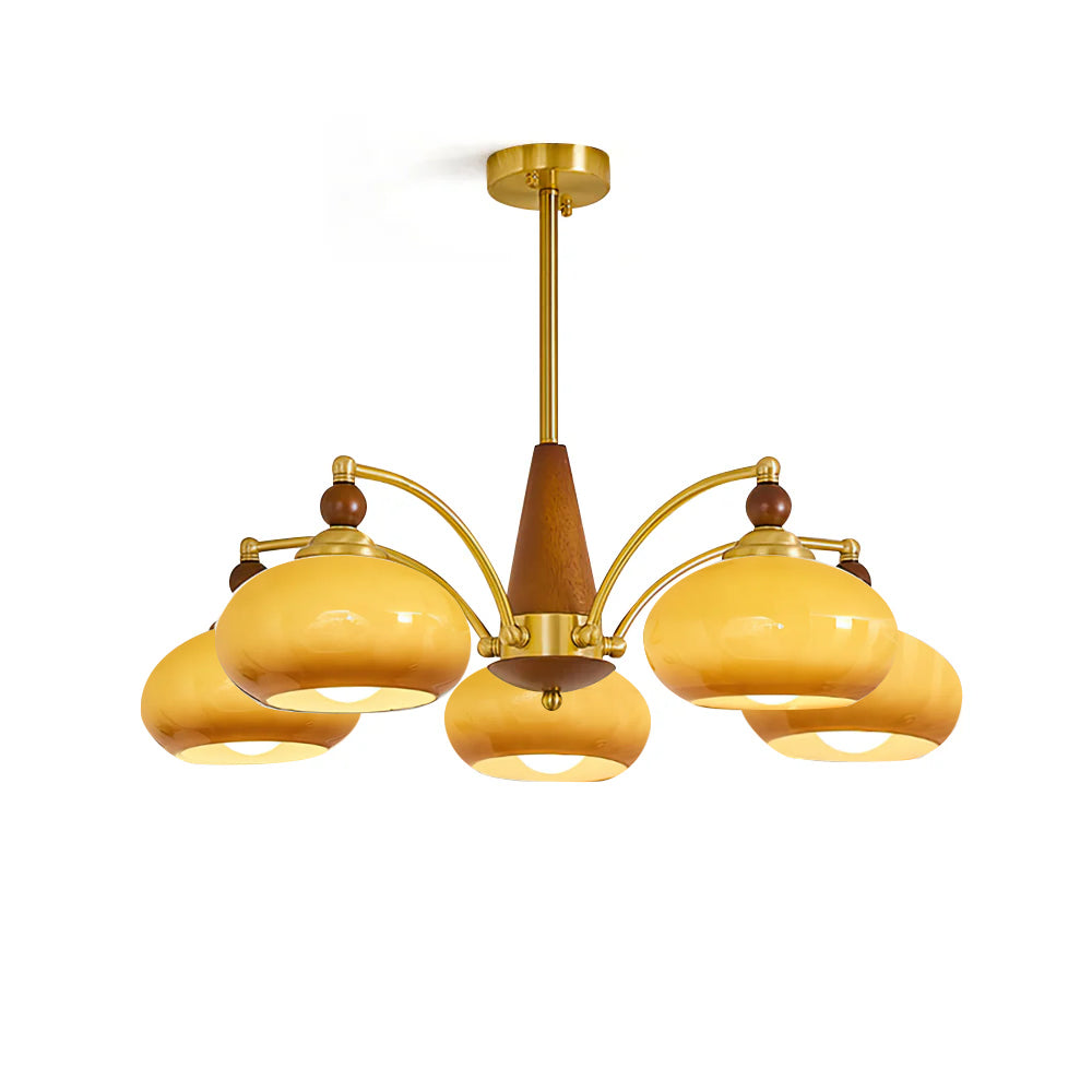 Tillary Wood Chandelier - YhLamps