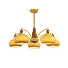 Tillary Wood Chandelier - YhLamps