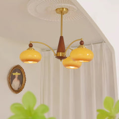 Tillary Wood Chandelier - YhLamps