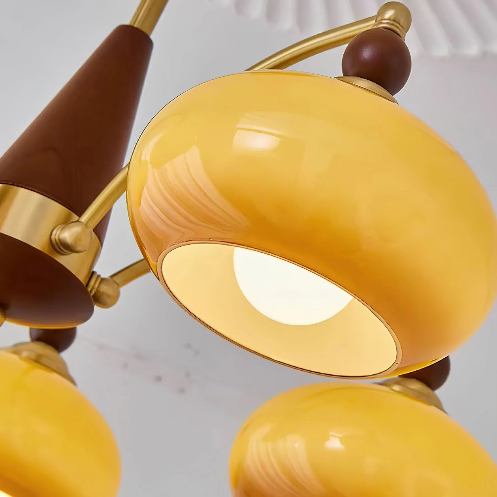 Tillary Wood Chandelier - YhLamps
