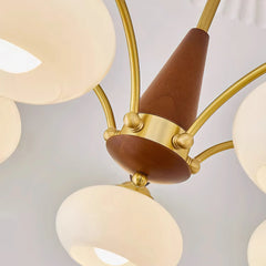 Tillary Wood Chandelier - YhLamps