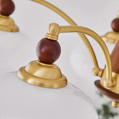 Tillary Wood Chandelier - YhLamps