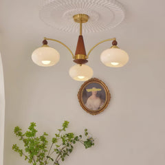 Tillary Wood Chandelier - YhLamps