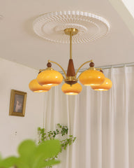 Tillary Wood Chandelier - YhLamps