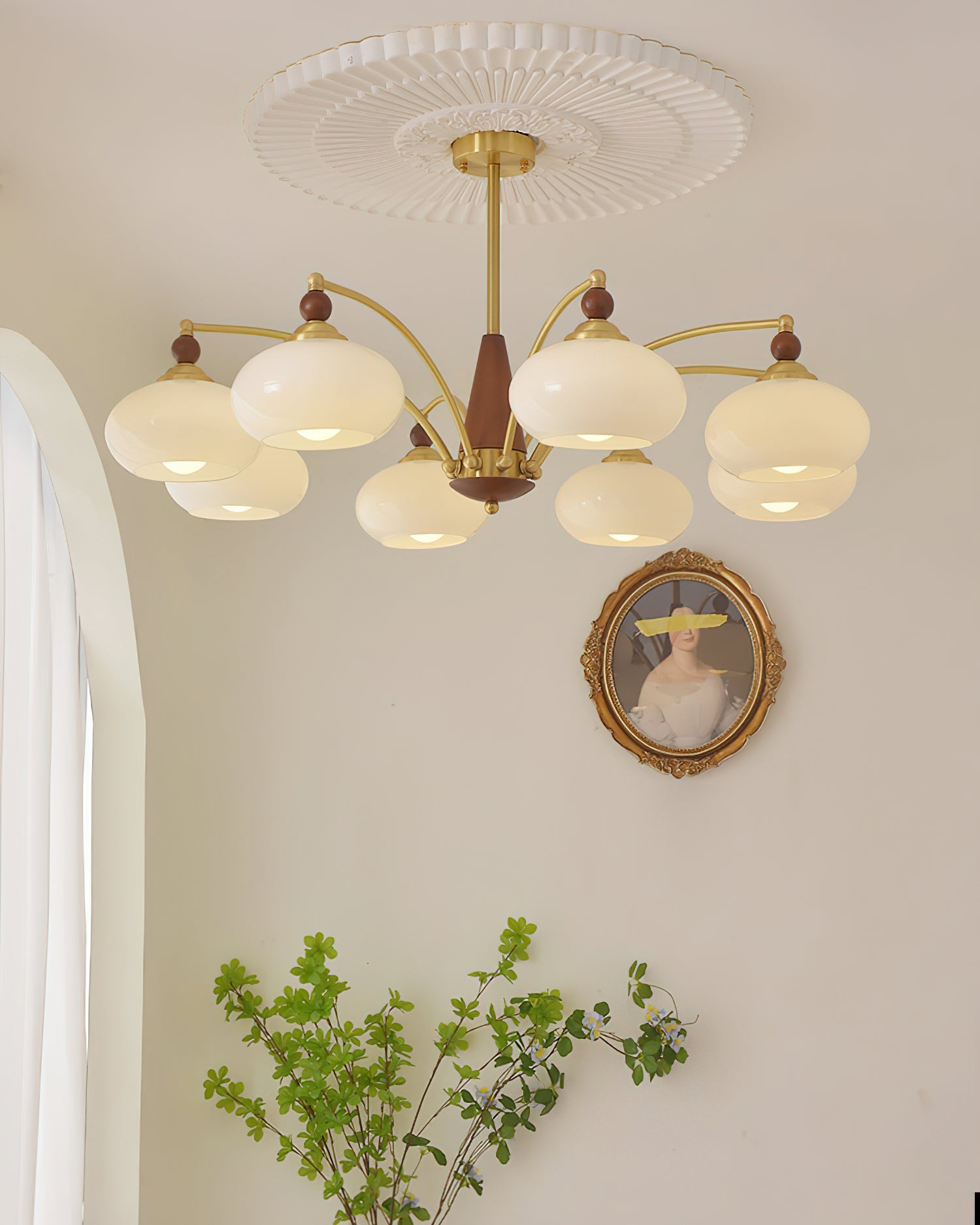 Tillary Wood Chandelier - YhLamps