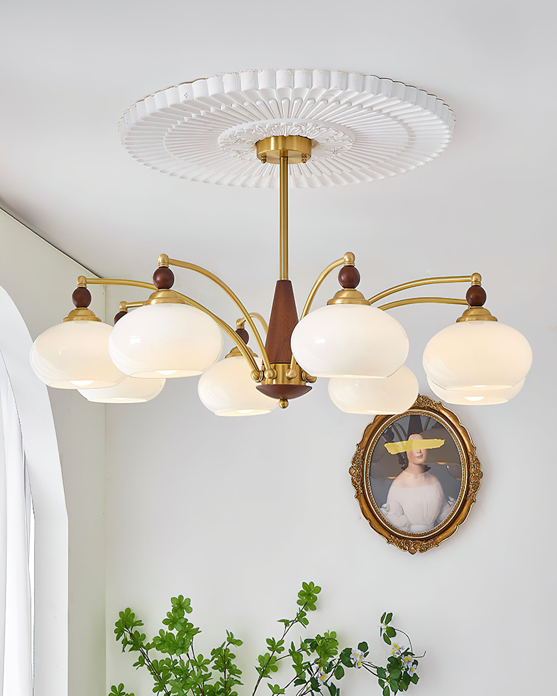 Tillary Wood Chandelier - YhLamps