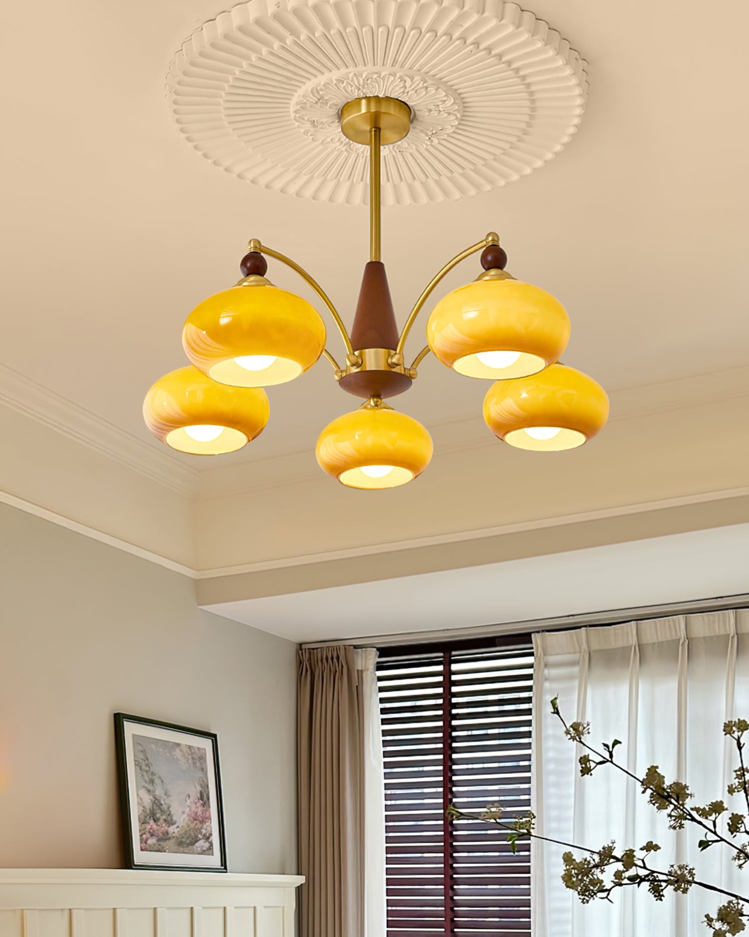 Tillary Wood Chandelier - YhLamps
