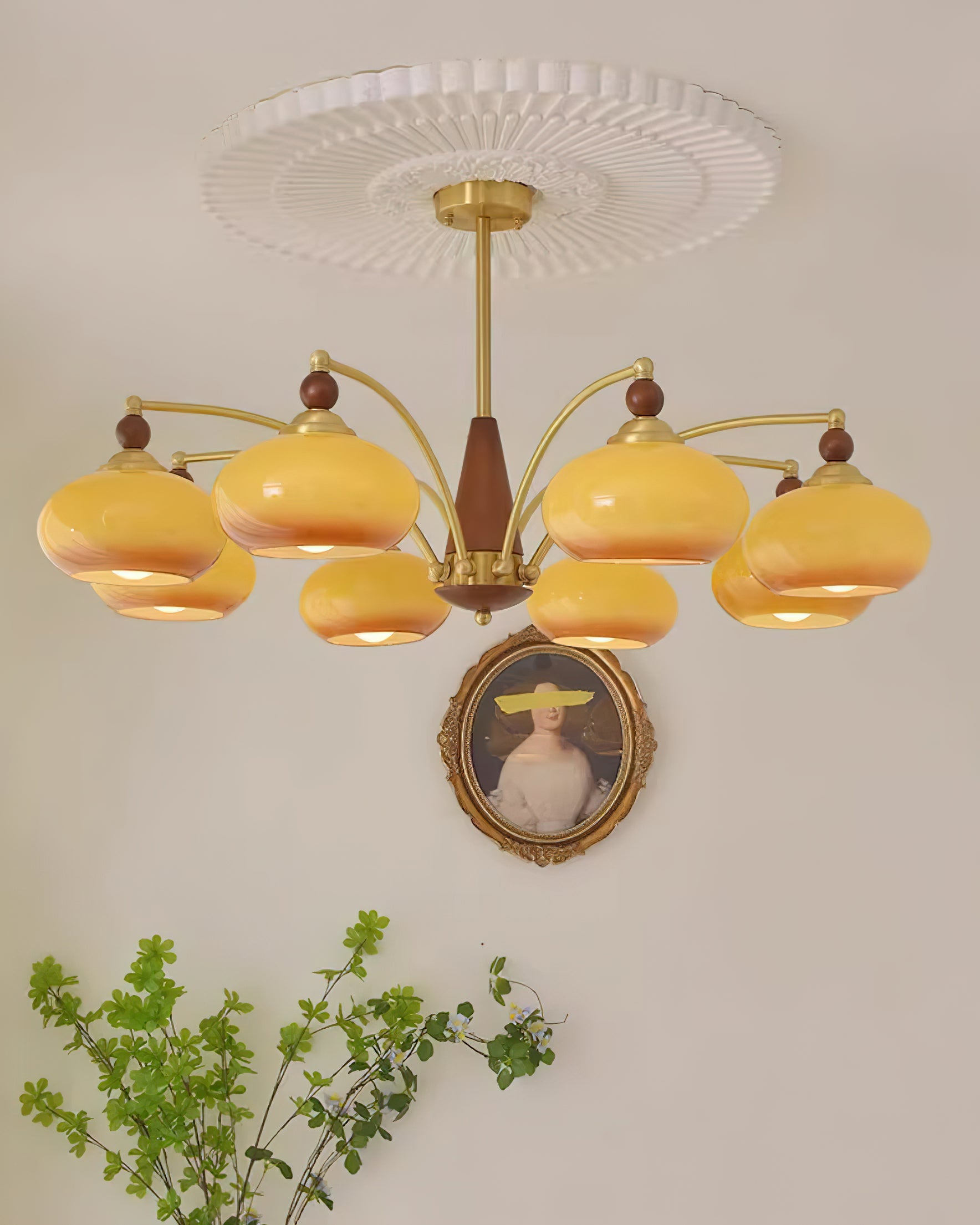 Tillary Wood Chandelier - YhLamps