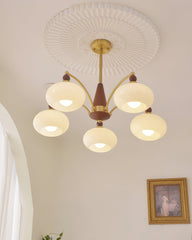 Tillary Wood Chandelier - YhLamps