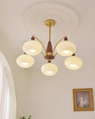 Tillary Wood Chandelier - YhLamps