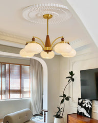 Tillary Wood Chandelier - YhLamps