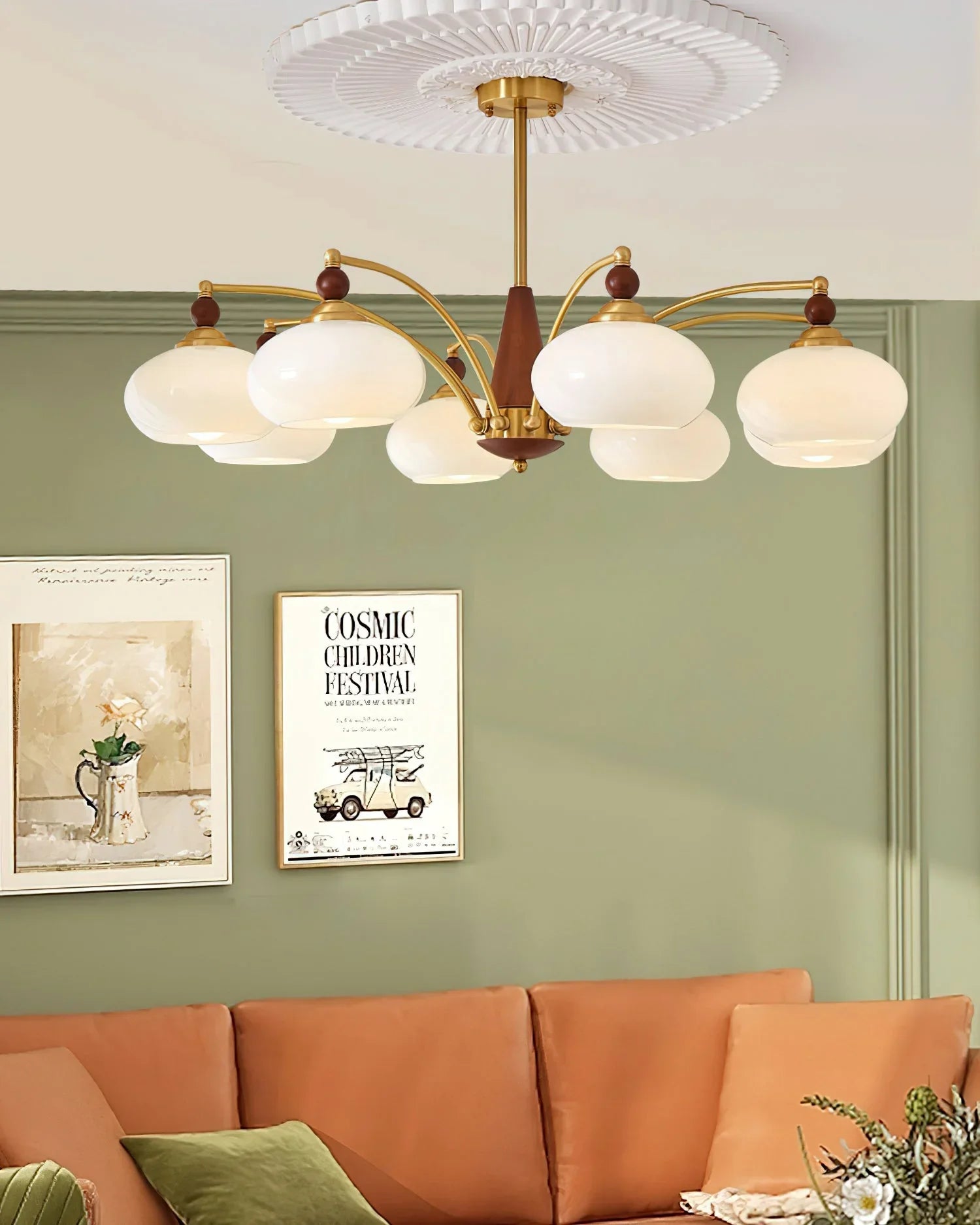 Tillary Wood Chandelier - YhLamps