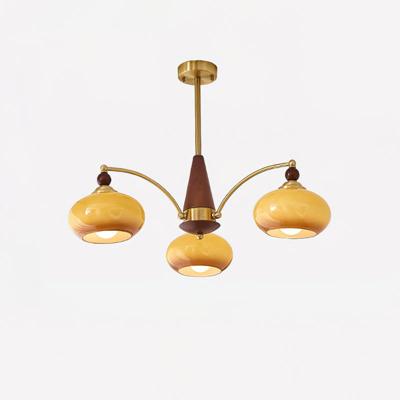 Tillary Wood Chandelier - YhLamps