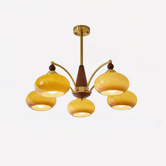 Tillary Wood Chandelier - YhLamps