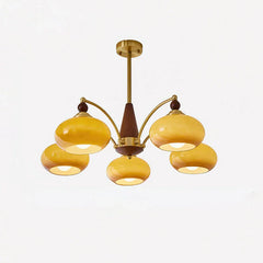 Tillary Wood Chandelier - YhLamps