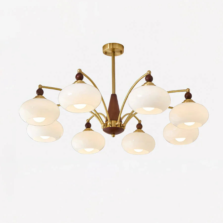 Tillary Wood Chandelier - YhLamps