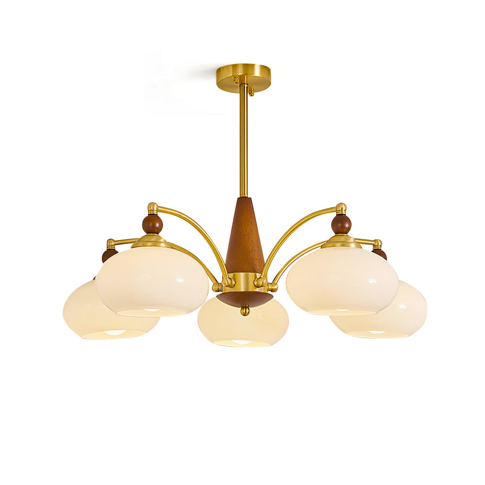 Tillary Wood Chandelier - YhLamps
