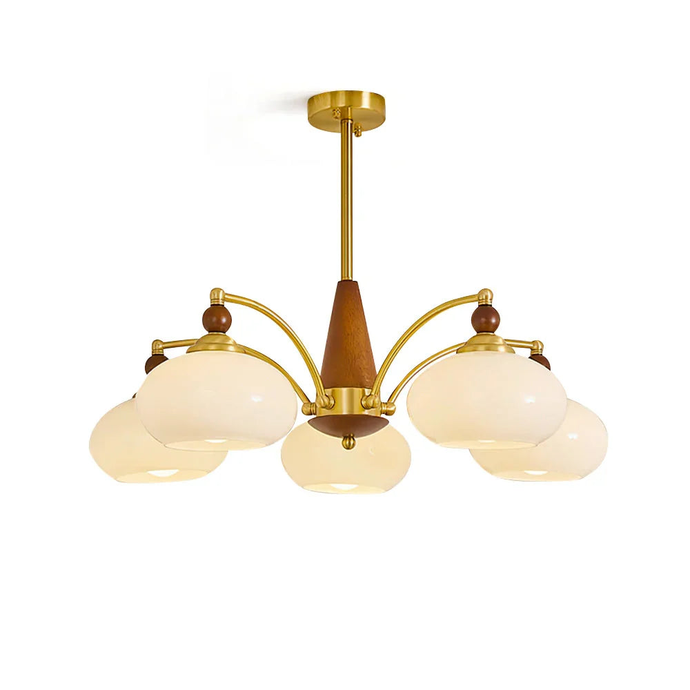 Tillary Wood Chandelier - YhLamps