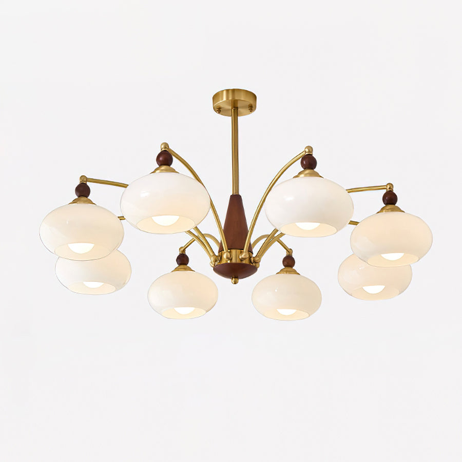 Tillary Wood Chandelier - YhLamps