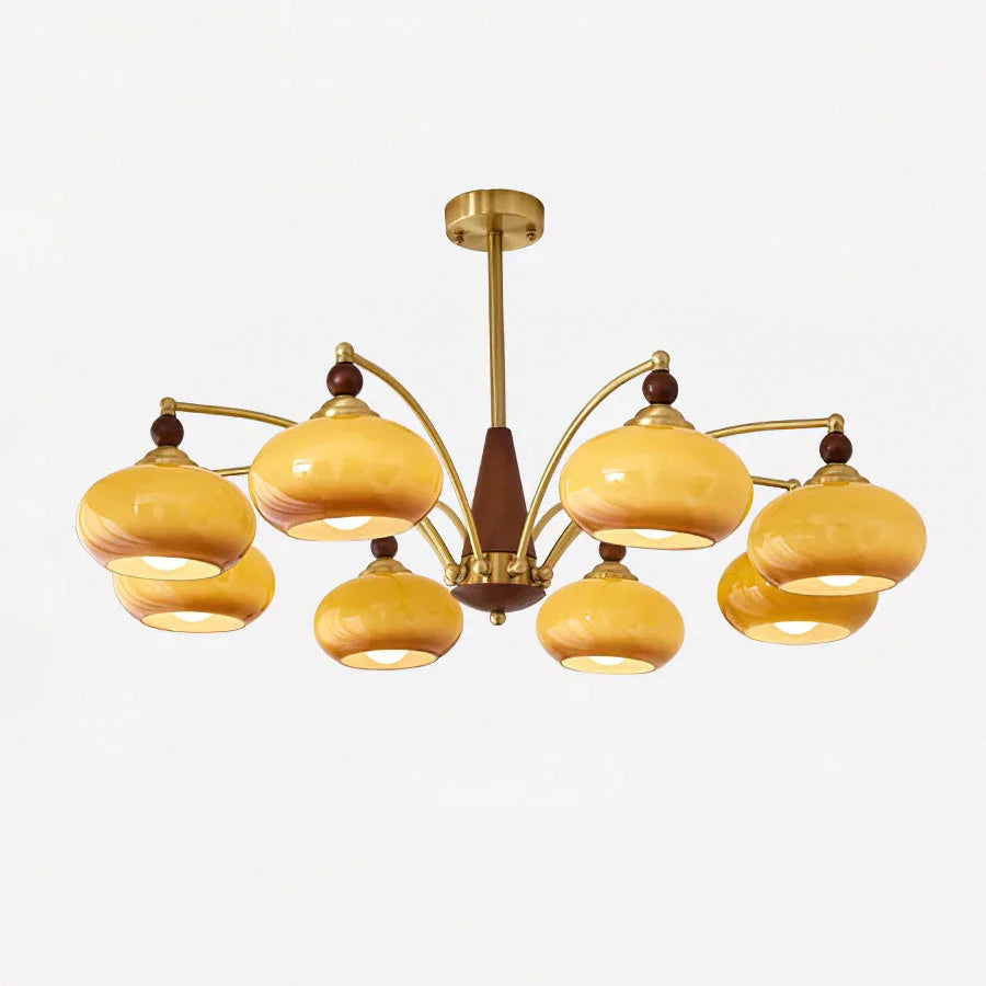 Tillary Wood Chandelier - YhLamps