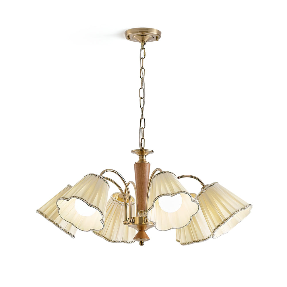 Florentine Fabric Chandelier - YhLamps