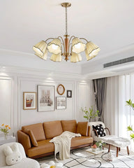 Florentine Fabric Chandelier - YhLamps