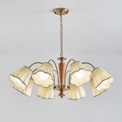 Florentine Fabric Chandelier - YhLamps