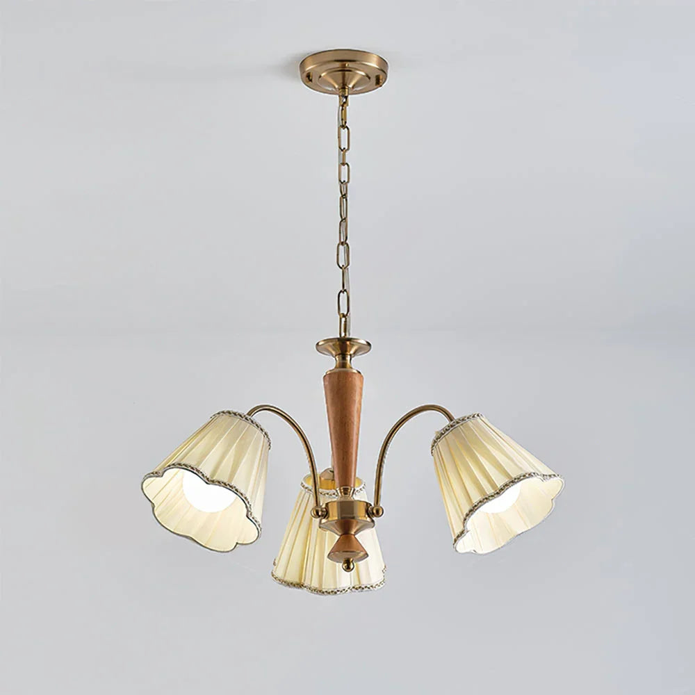 Florentine Fabric Chandelier - YhLamps