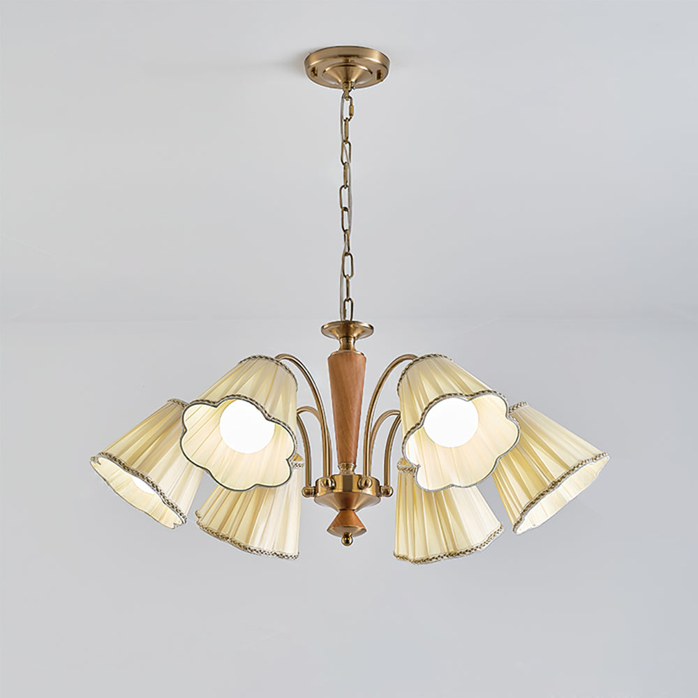 Florentine Fabric Chandelier - YhLamps