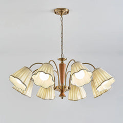 Florentine Fabric Chandelier - YhLamps