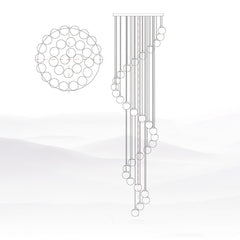 Alabaster Balls Cluster Chandelier - YhLamps