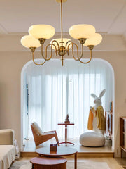 Creamy Persimmon Chandelier - YhLamps