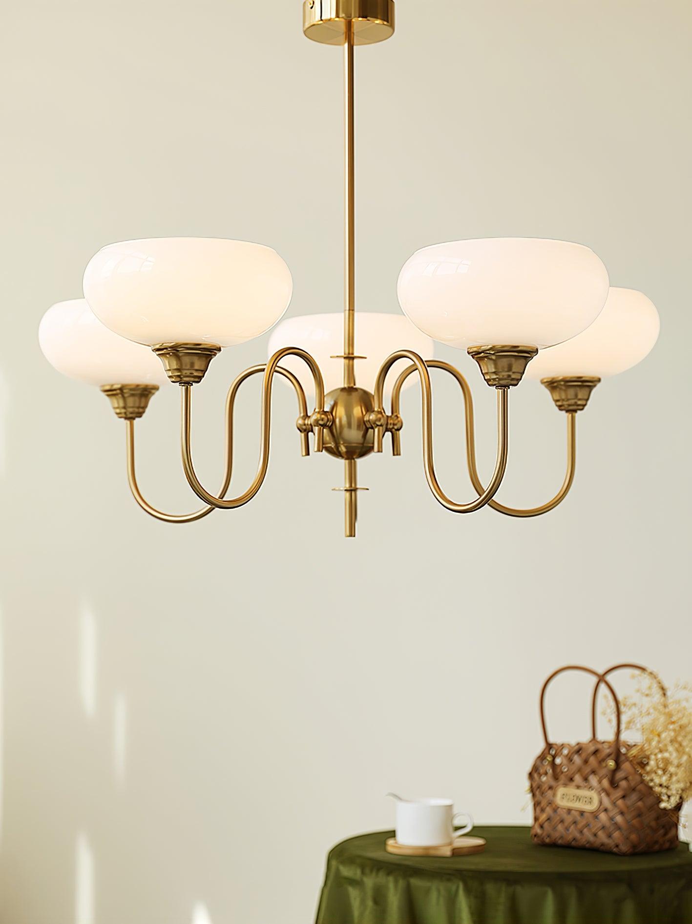 Creamy Persimmon Chandelier - YhLamps
