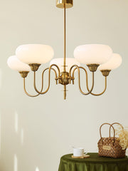 Creamy Persimmon Chandelier - YhLamps