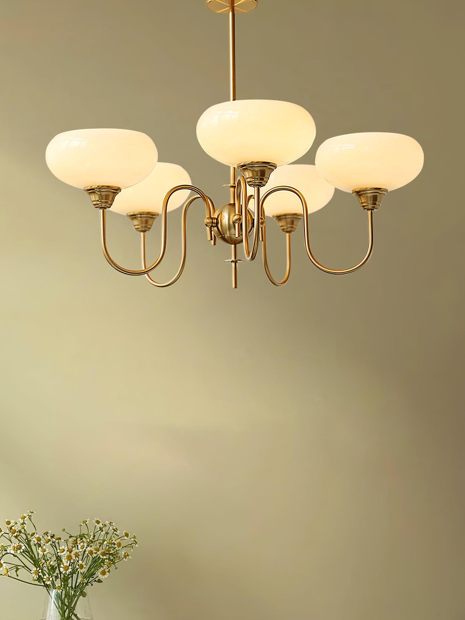 Creamy Persimmon Chandelier - YhLamps