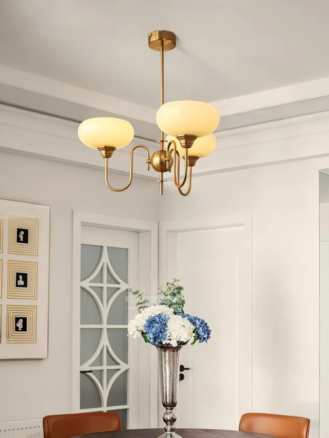 Creamy Persimmon Chandelier - YhLamps