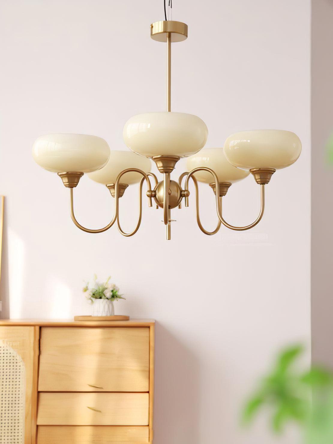 Creamy Persimmon Chandelier - YhLamps