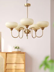 Creamy Persimmon Chandelier - YhLamps